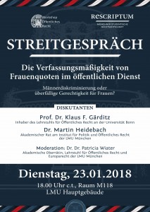 Streitgespräch Di 23.01.18